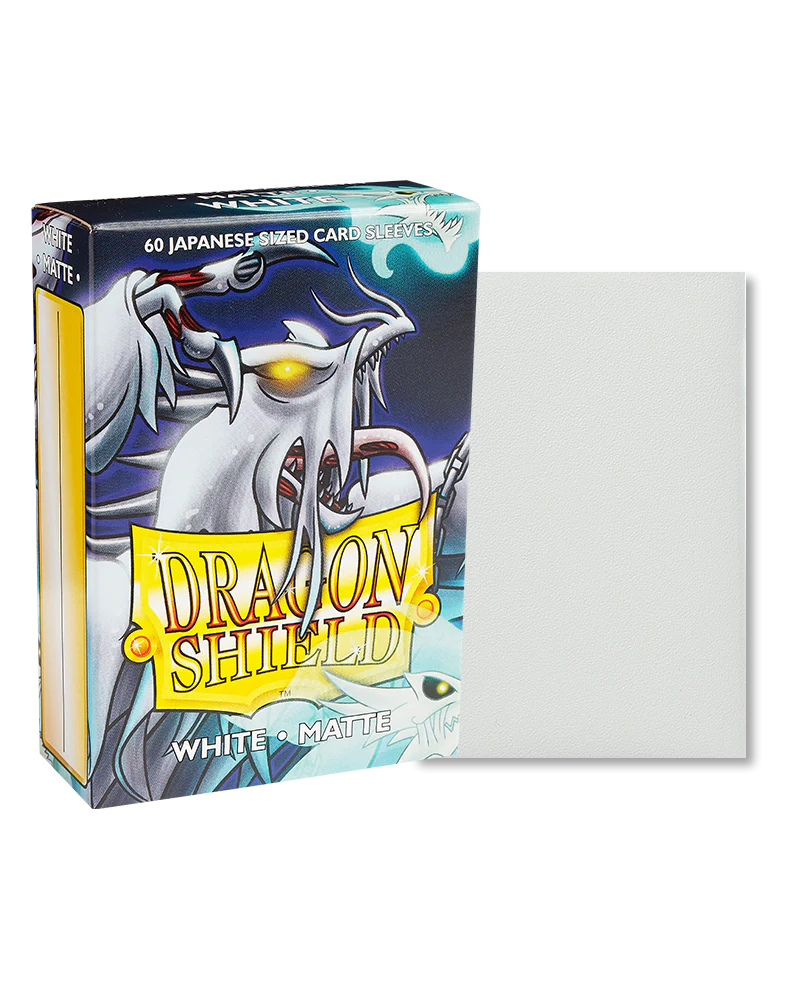 Dragon Shield - 60 CT - Japanese - White Matte