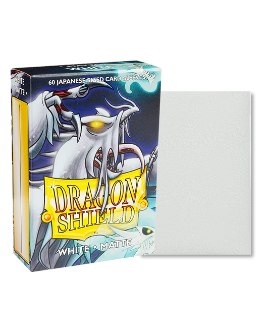 Dragon Shield - 60 CT - Japanese - White Matte