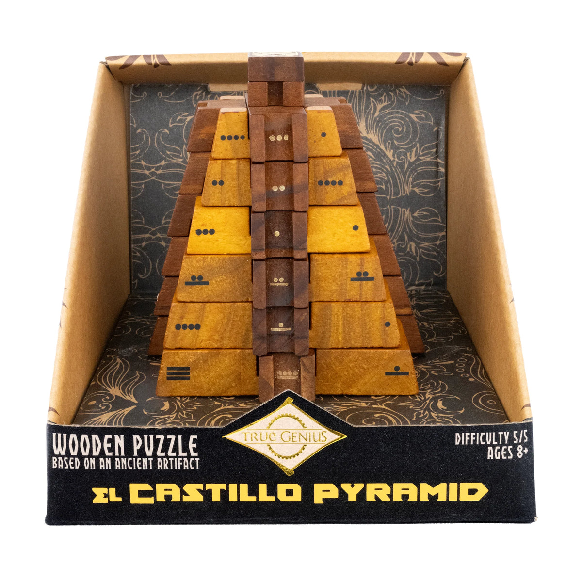 Logic Puzzle - True Genius - El Castillo Pyramid