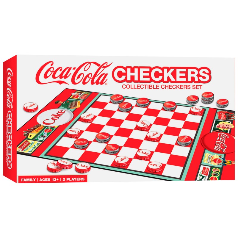 Coca-Cola Collectible Checkers Set