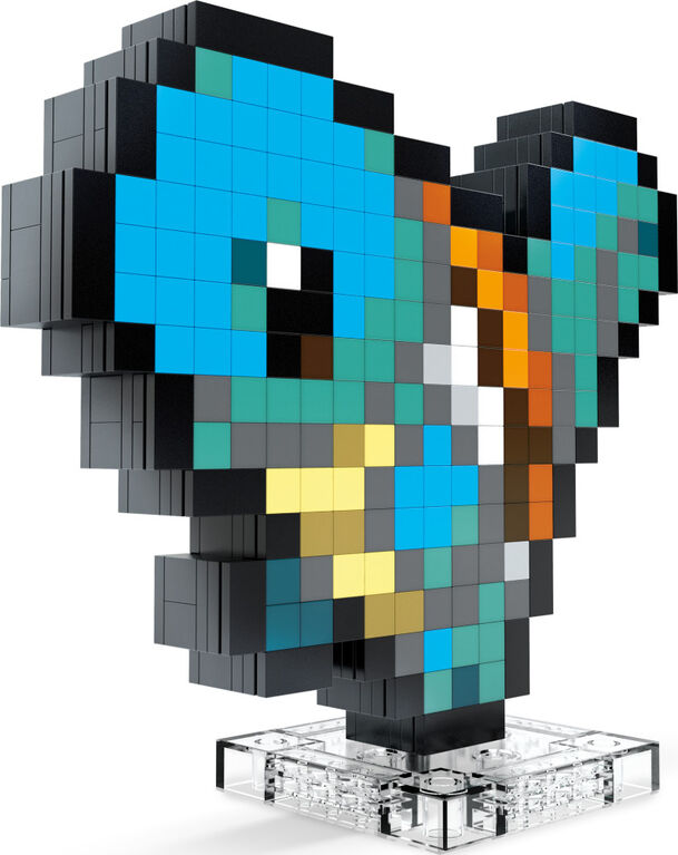 Mega Construct Pokémon Pixel Art - Squirtle Building Set