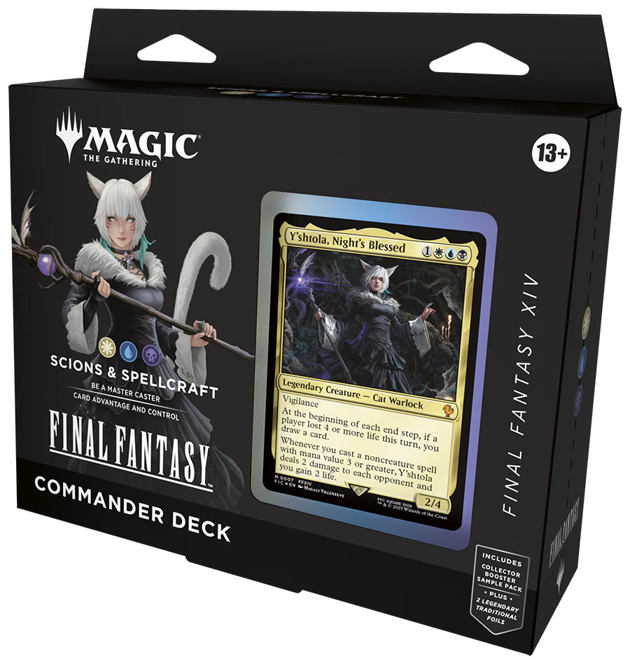 Magic The Gathering - Universes Beyond: Final Fantasy - Commander Deck - Scions & Spellcraft