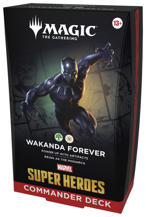 MTG - Marvel Super Heroes - Commander Deck - Wakanda Forever (Pre-Order)