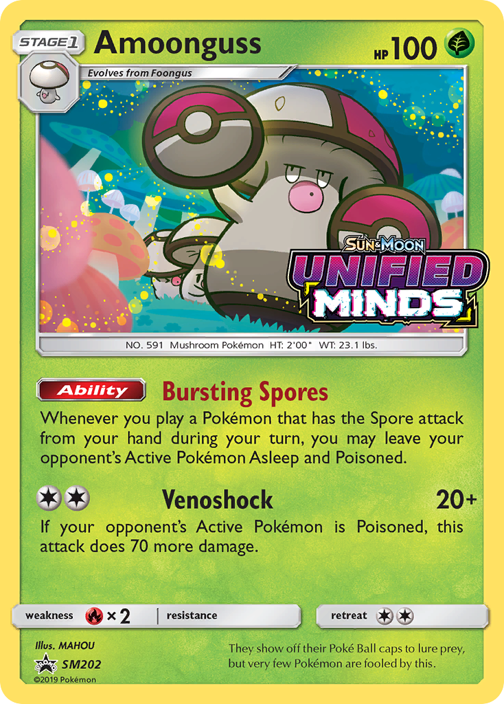 Amoonguss - SM202 (Prerelease)  - Holofoil - Promo