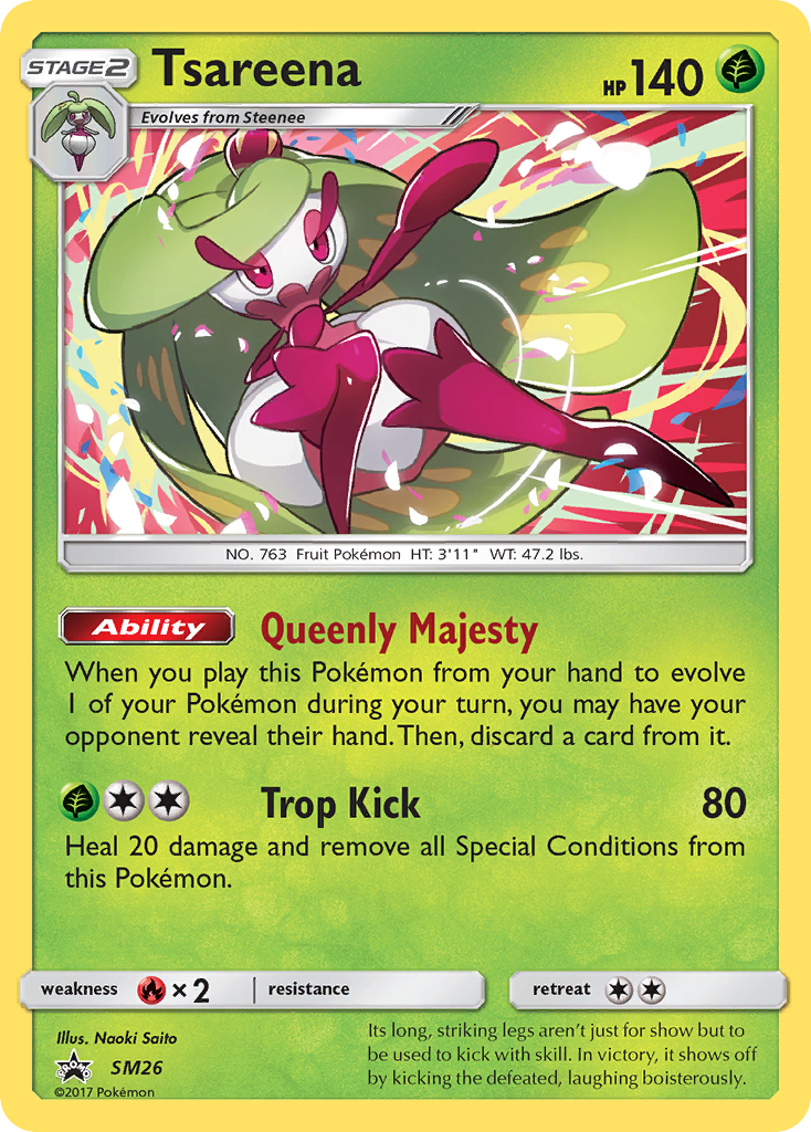 Tsareena - SM26  - Holofoil - Promo