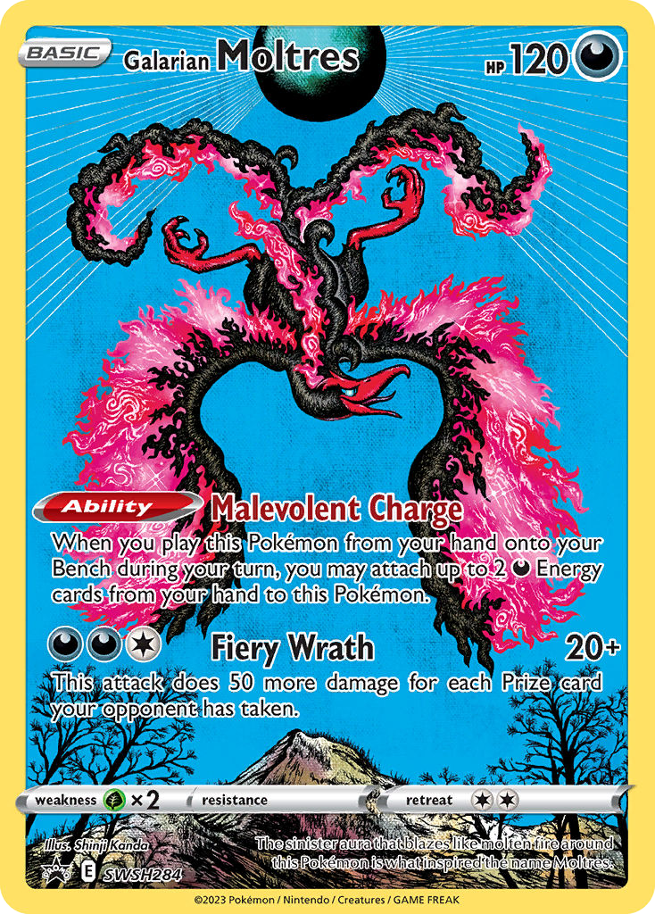 Galarian Moltres SWSH284  - Promo