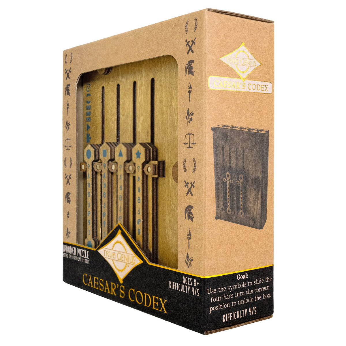 Logic Puzzle - True Genius - Caesar's Codex