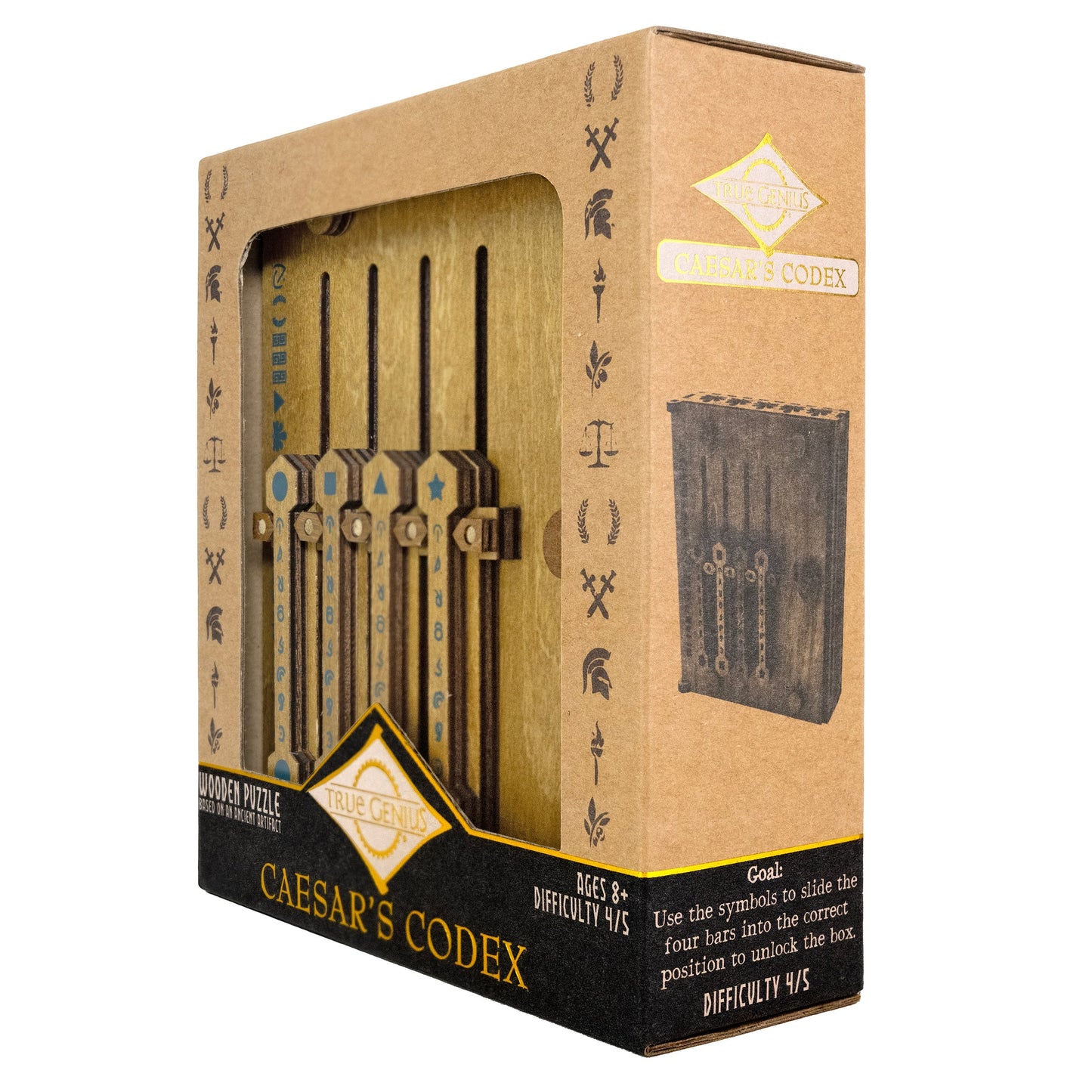 Logic Puzzle - True Genius - Caesar's Codex