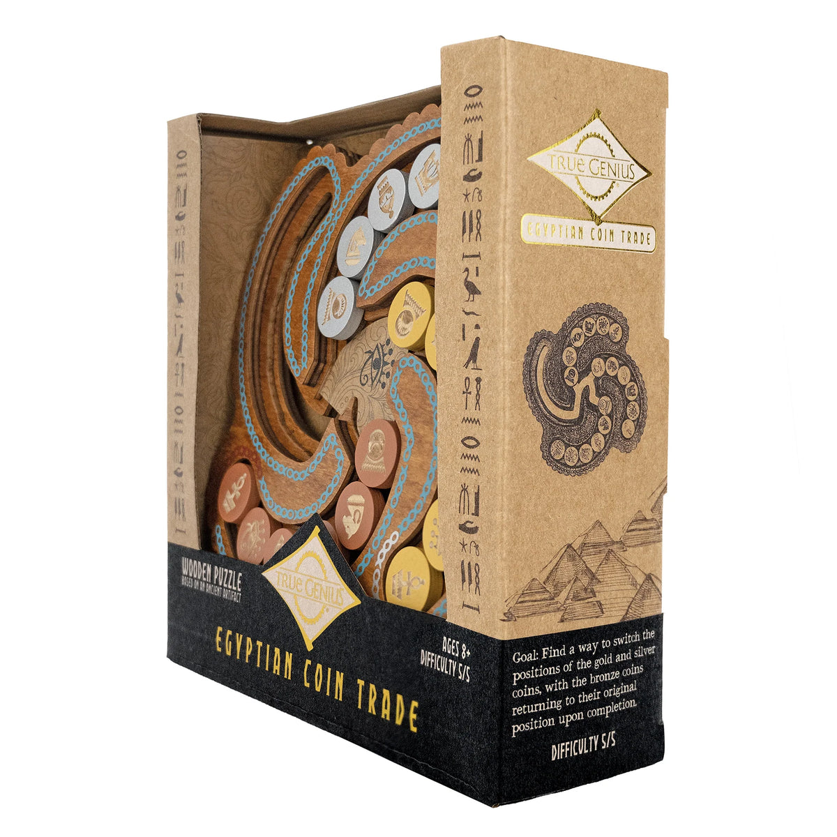 Logic Puzzle - True Genius - Egyptian Coin Trade