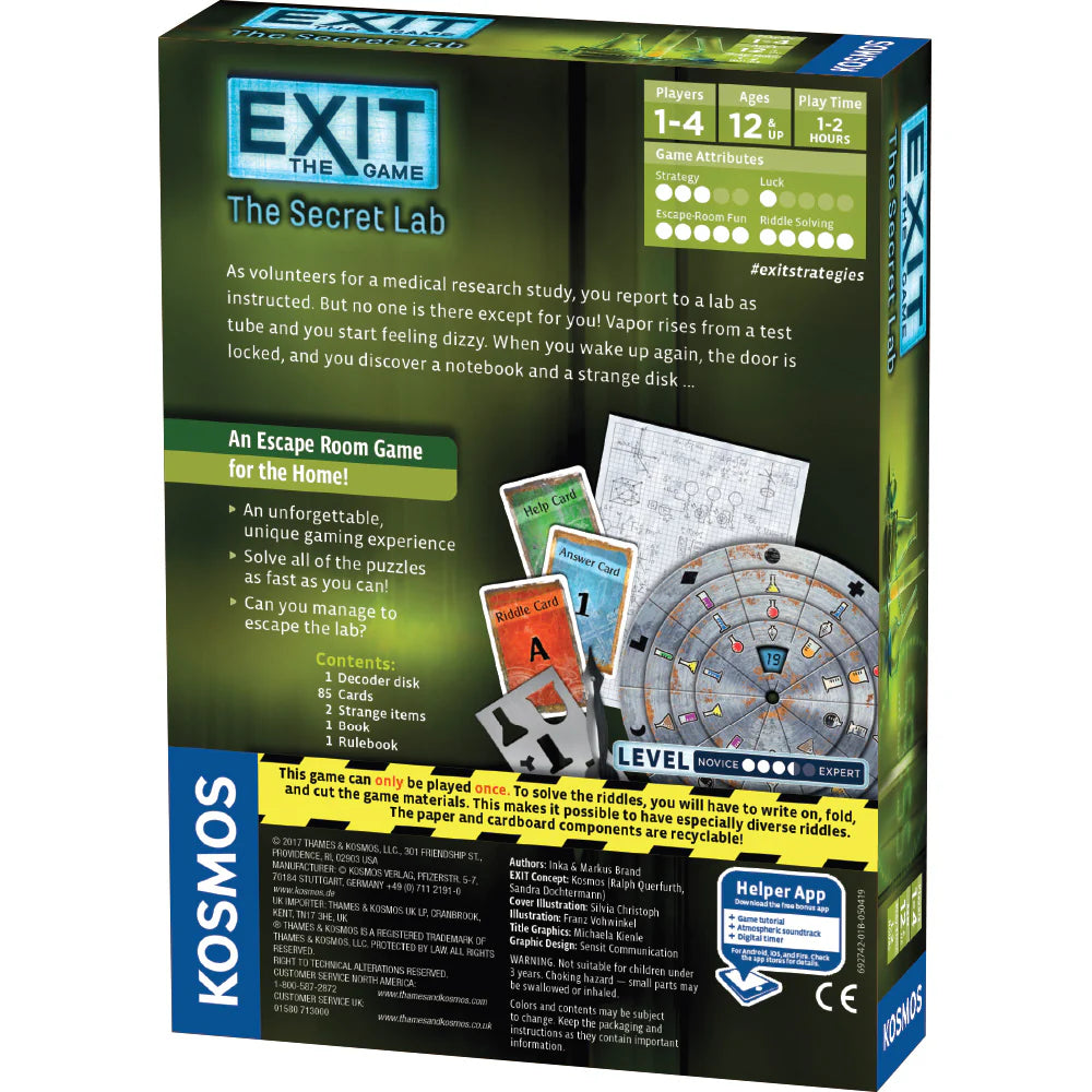 Exit The Game - The Secret Lab