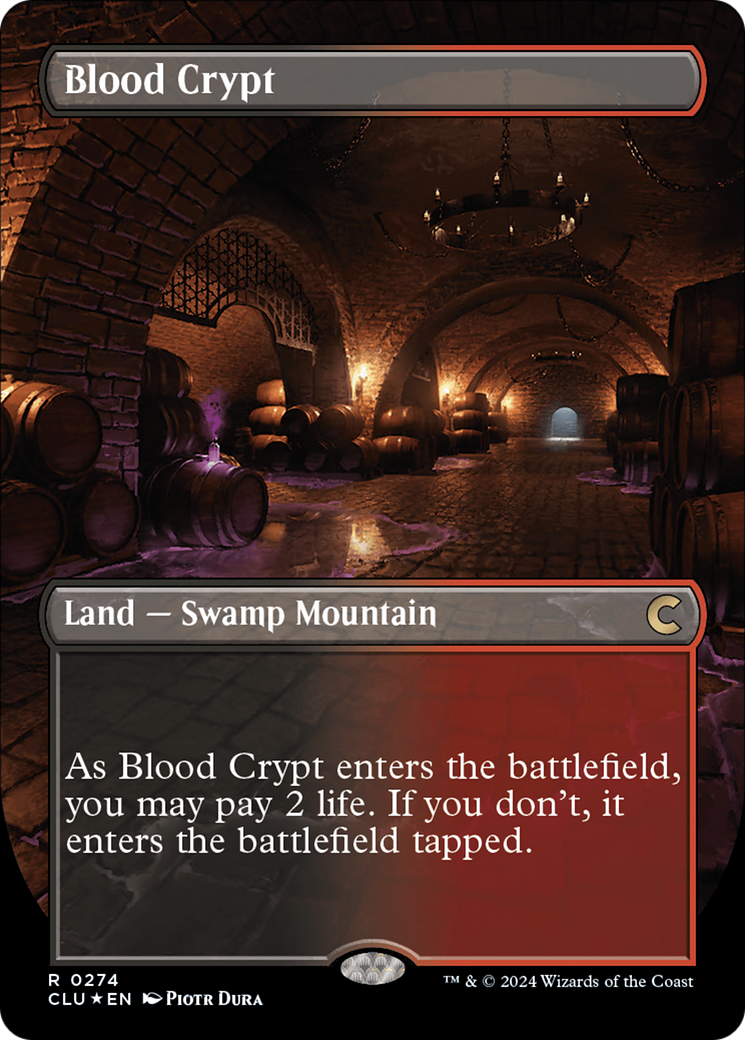 Crypte de sang (sans frontières) [Ravnica: Clue Edition] 
