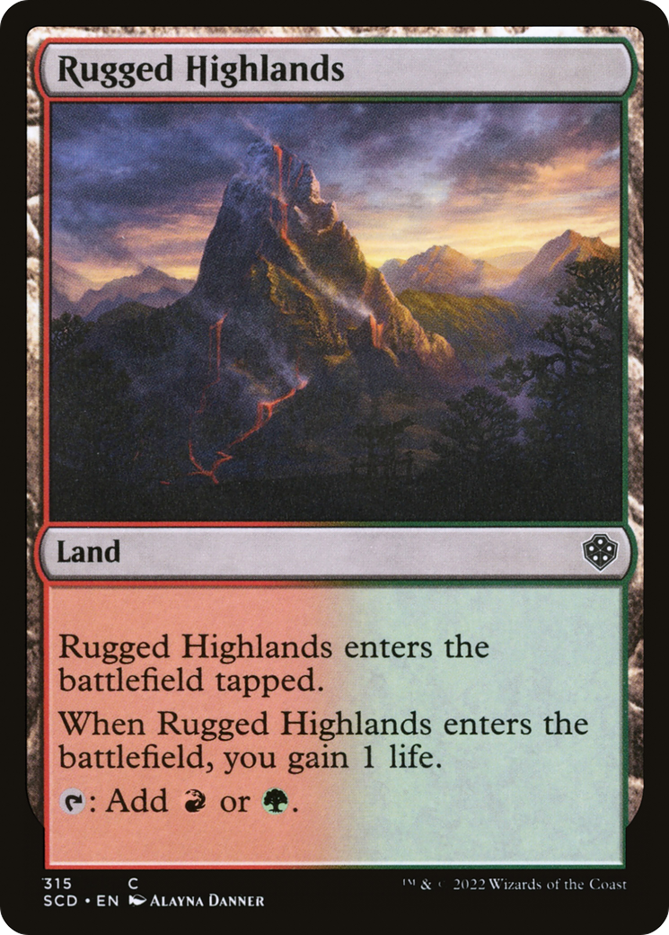 Rugged Highlands [Decks de commande de démarrage] 