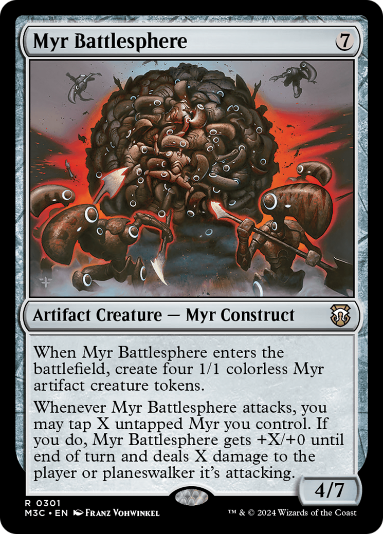 Myr Battlesphere [Commandant de Modern Horizons 3] 