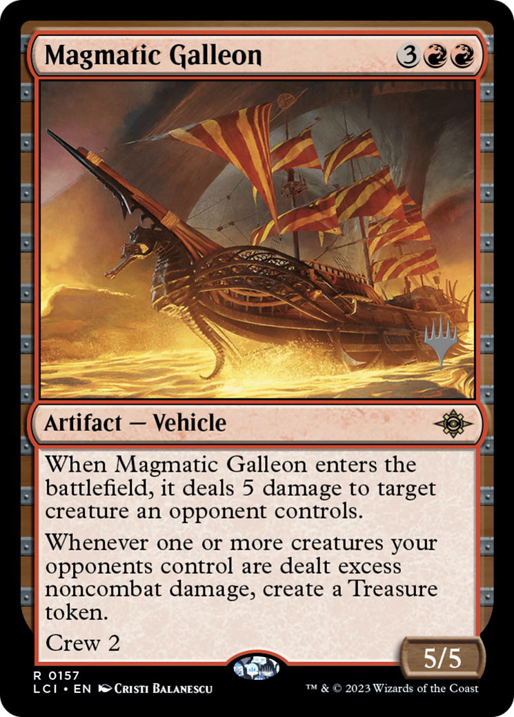 Galion Magmatique (Pack Promo) [Les Cavernes Perdues d'Ixalan Promos] 
