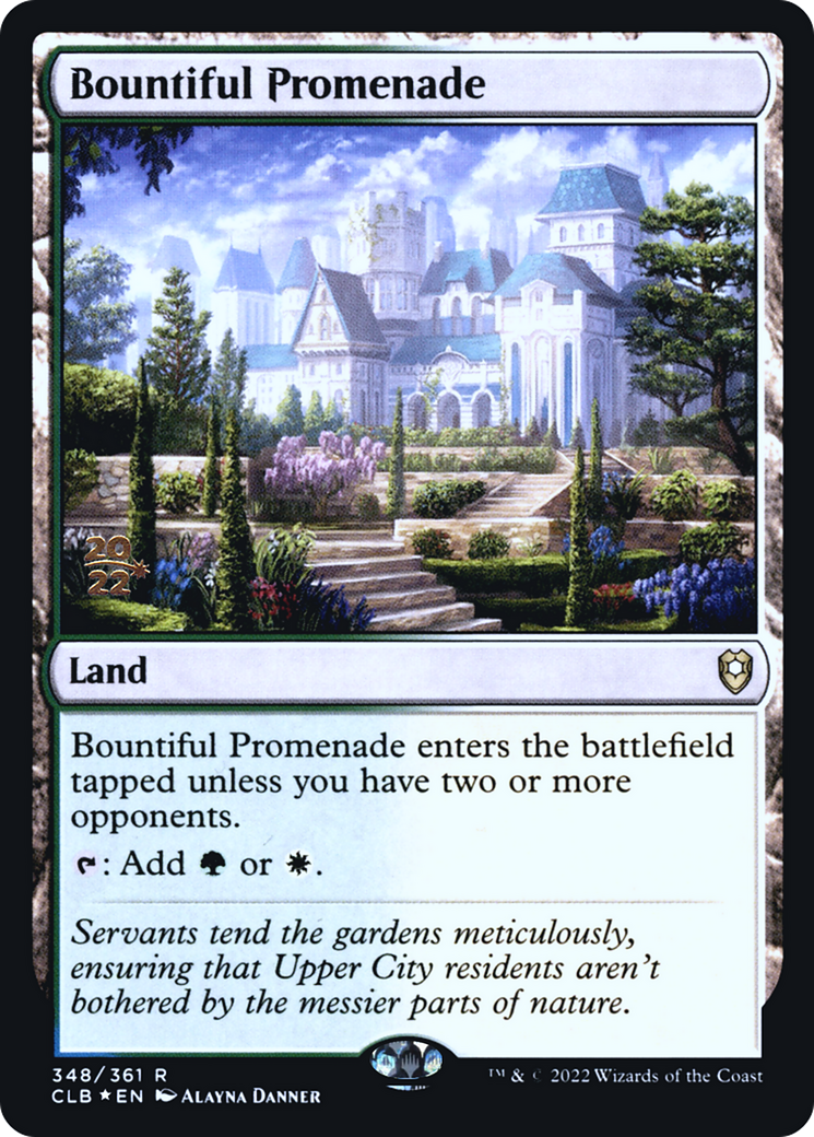 Bountiful Promenade [Promotions avant-première de Commander Legends : Battle for Baldur's Gate] 
