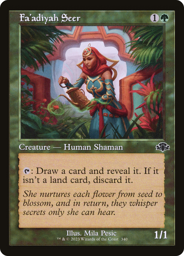 Fa'adiyah Seer (Rétro) [Dominaria Remastered] 