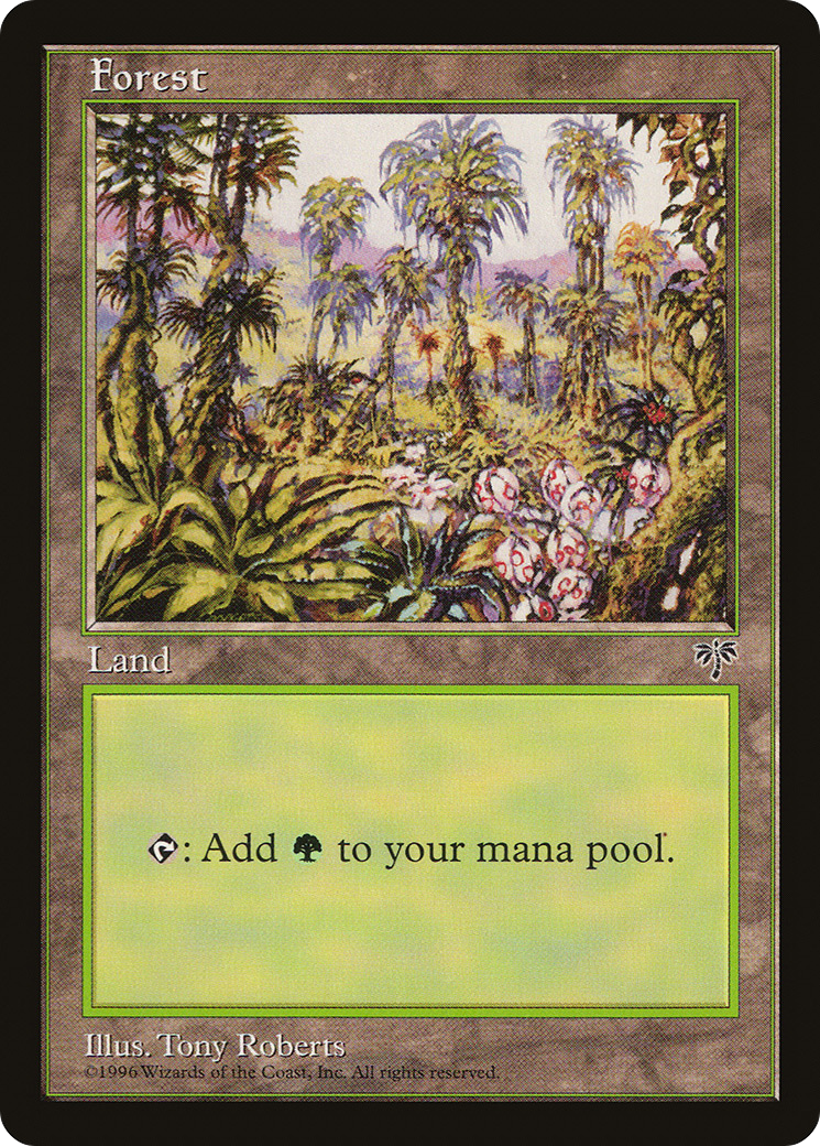 Forest (Pink Flowers Right) (MIR-) - Mirage