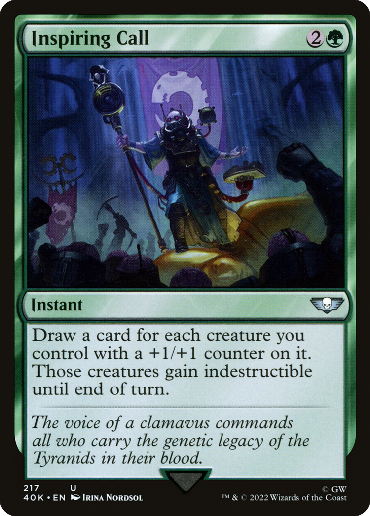 Appel inspirant [Warhammer 40,000] 