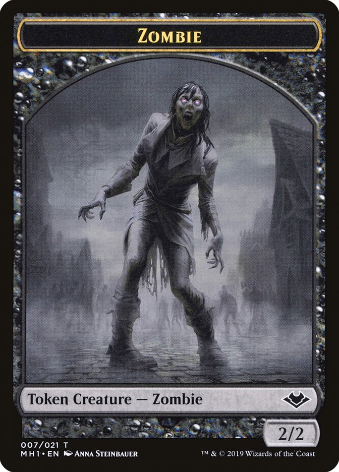 Marit Lage // Jeton double face Zombie [Jetons Horizons modernes] 