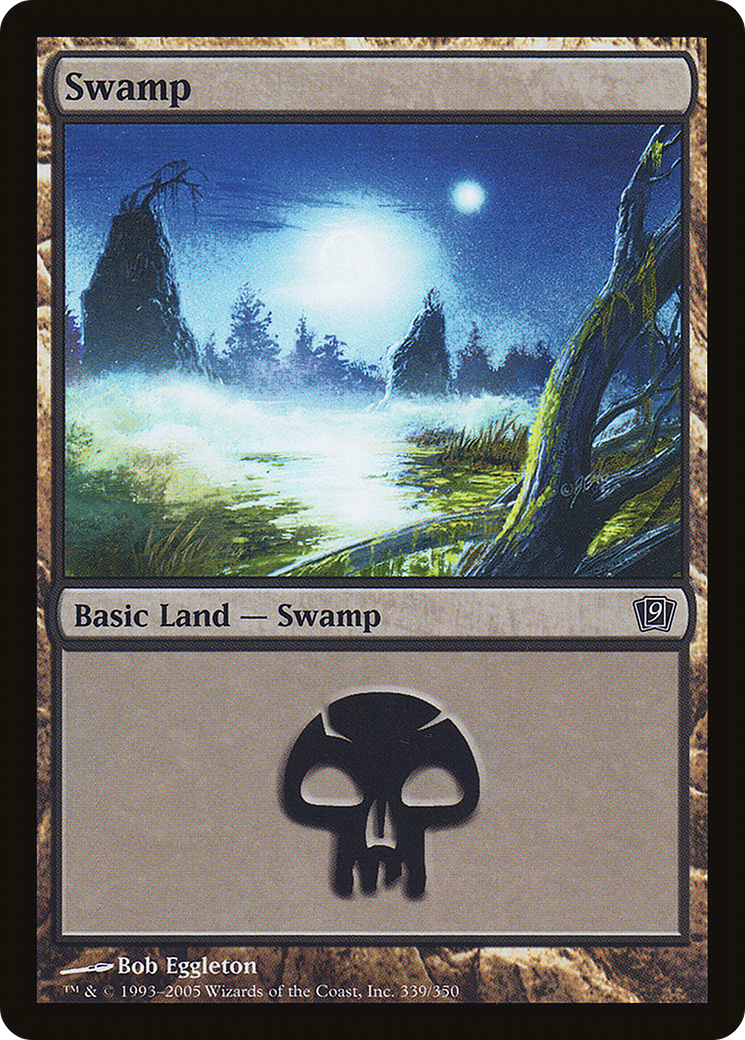 Swamp (339) (9ED-339) - 9th Edition Foil