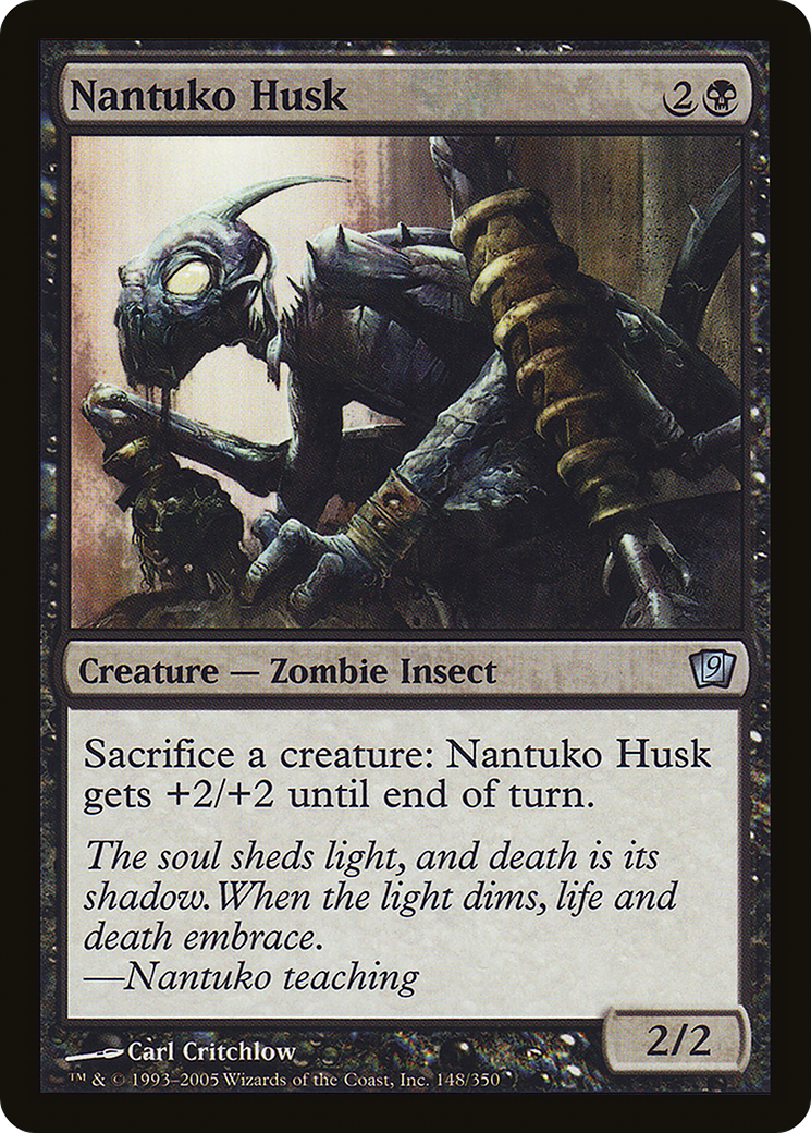 Nantuko Husk (9ED-148★) - 9th Edition Foil
