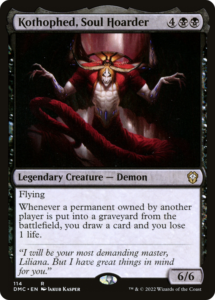 Kothophed, collectionneur d'âmes [Commandant de Dominaria United] 