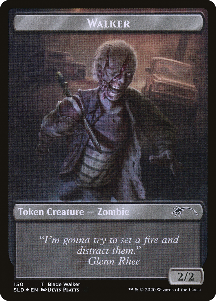 Walker (150 //151) Jeton double face [Secret Lair Drop Series] 