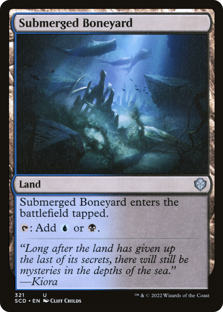 Boneyard submergé [Decks Commander de démarrage] 