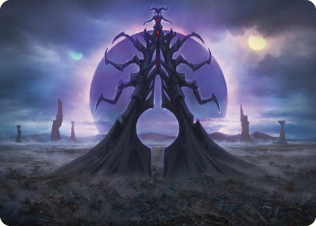 Carte d'art Twilight de Black Sun [Phyrexia : All Will Be One Art Series] 