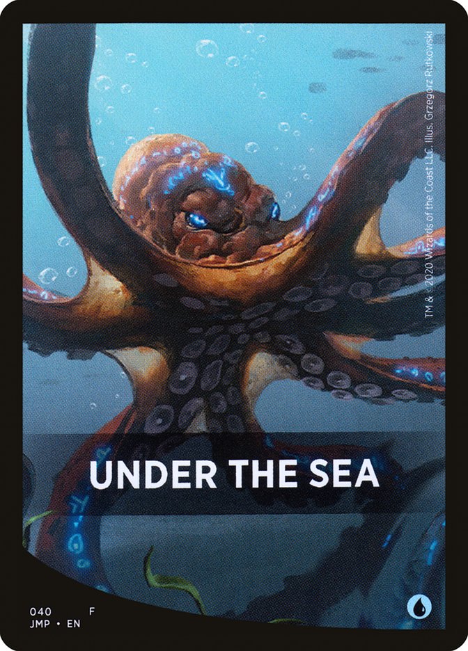 Carte thématique Sous la mer [Cartes Jumpstart Front] 