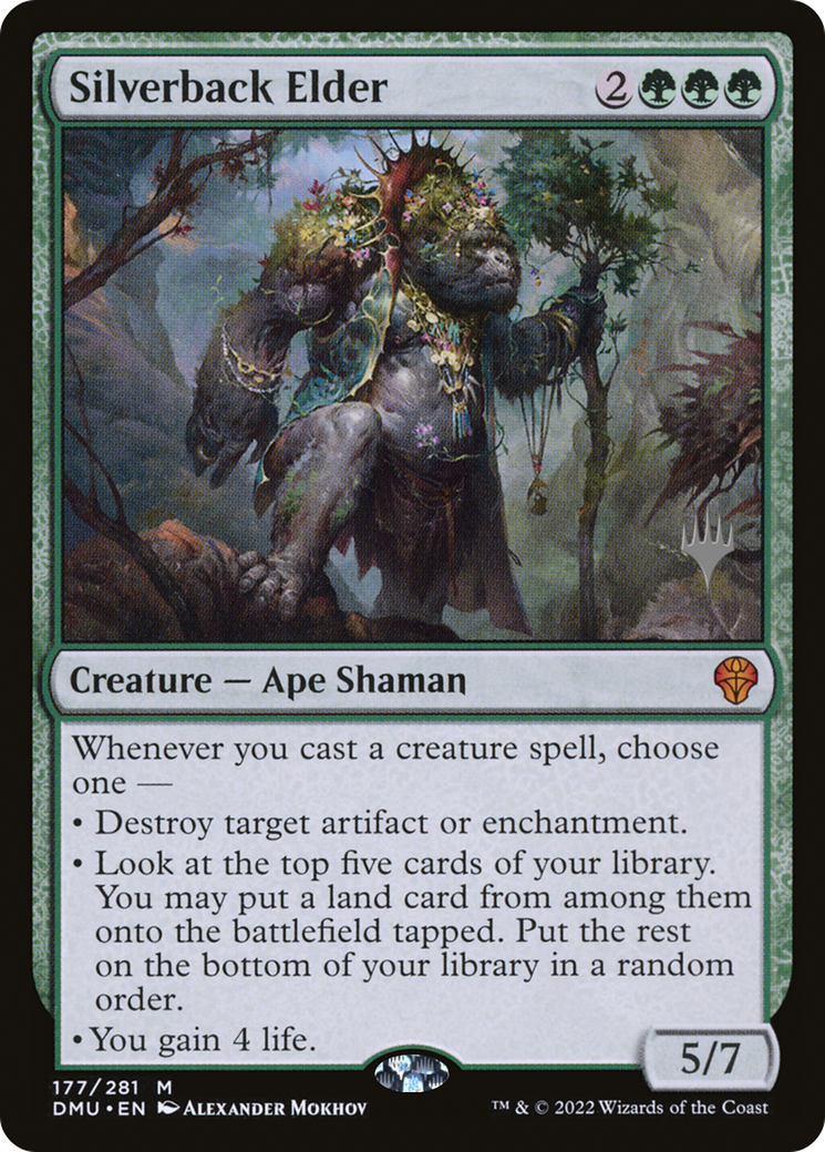 Silverback Elder (Pack promotionnel) [Dominaria United Promos] 