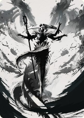 Atraxa, carte d'art Grand Unifier 2 [Phyrexia : All Will Be One Art Series] 