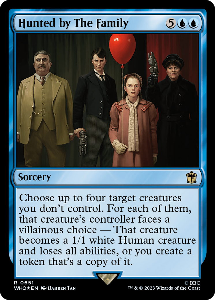 Chassé par la famille (Surge Foil) [Doctor Who] 