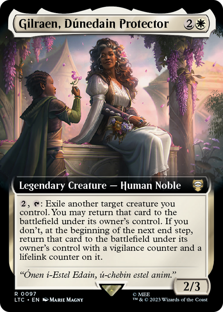 Gilraen, Protecteur de Dunedain (Extended Art) [Le Seigneur des Anneaux : Contes du Commandant de la Terre du Milieu] 
