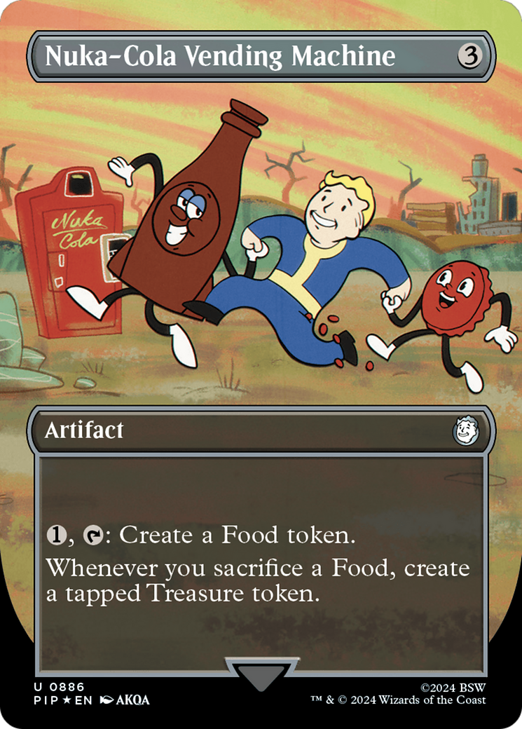 Distributeur automatique Nuka-Cola (sans bordure) (Surge Foil) [Fallout] 