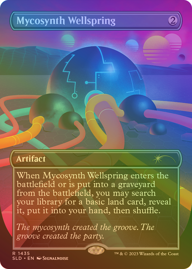 Mycosynth Wellspring (SLD-1435★) - Secret Lair Drop (Borderless) Foil