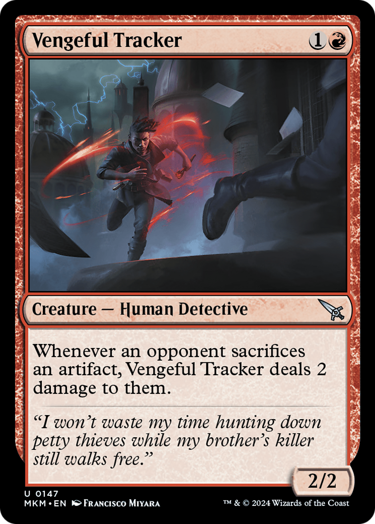 Vengeful Tracker [Meurtres au Manoir Karlov] 