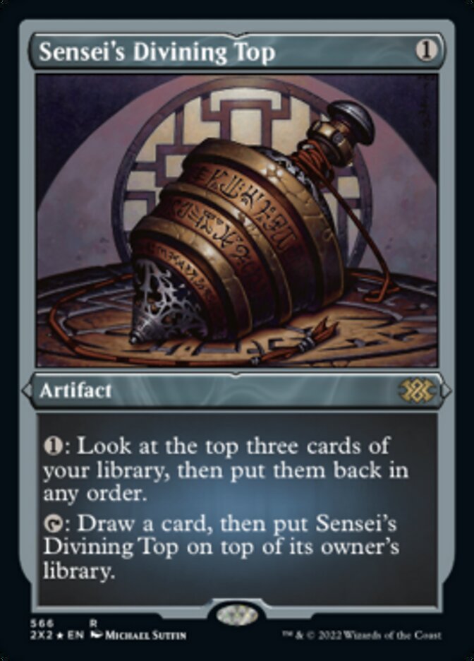 Top divinatoire de Sensei (Foil Etched) [Double Masters 2022] 