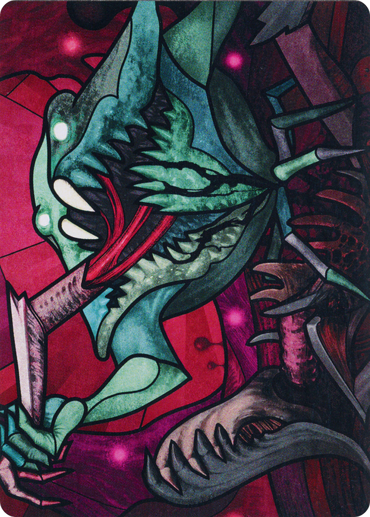 Yargle, Glutton of Urborg Art Card [Marche de la série d'art de la machine] 