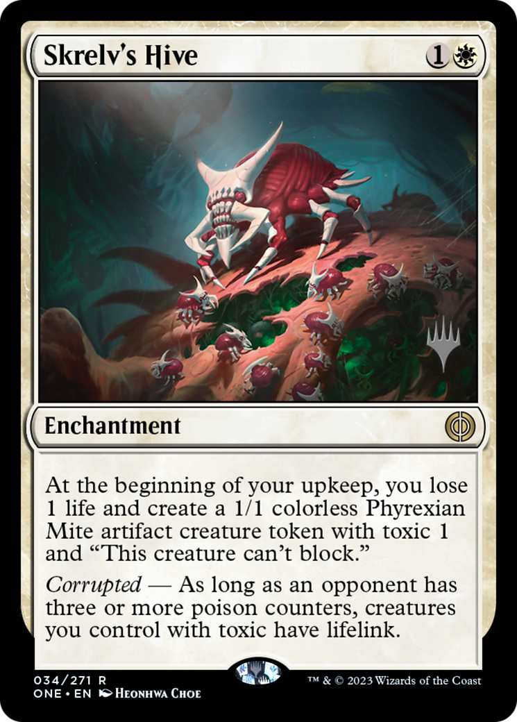Skrelv's Hive (Pack promotionnel) [Phyrexia : All Will Be One Promos] 