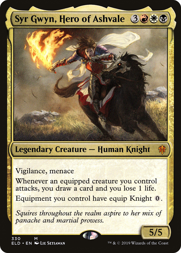 Syr Gwyn, héros d'Ashvale [Trône d'Eldraine] 