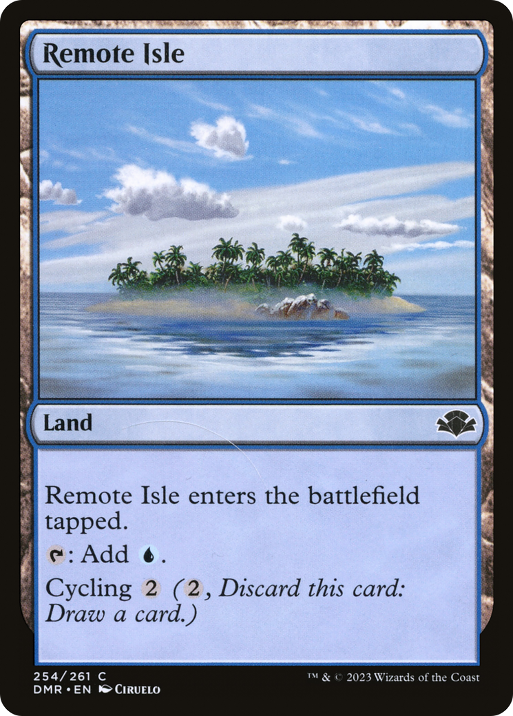 Île éloignée [Dominaria Remastered] 