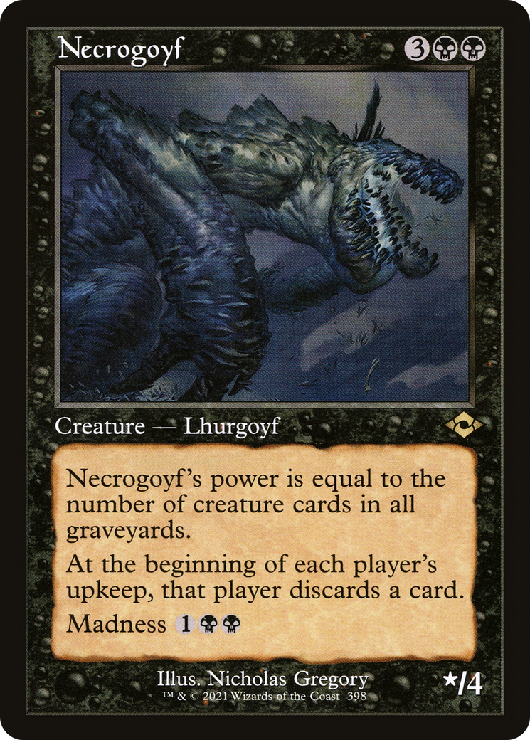 Necrogoyf (Rétro) [Horizons modernes 2] 