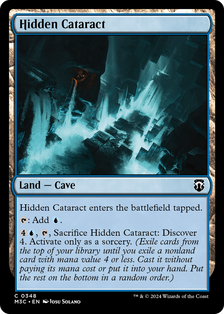 Cataracte cachée [Modern Horizons 3 Commander] 