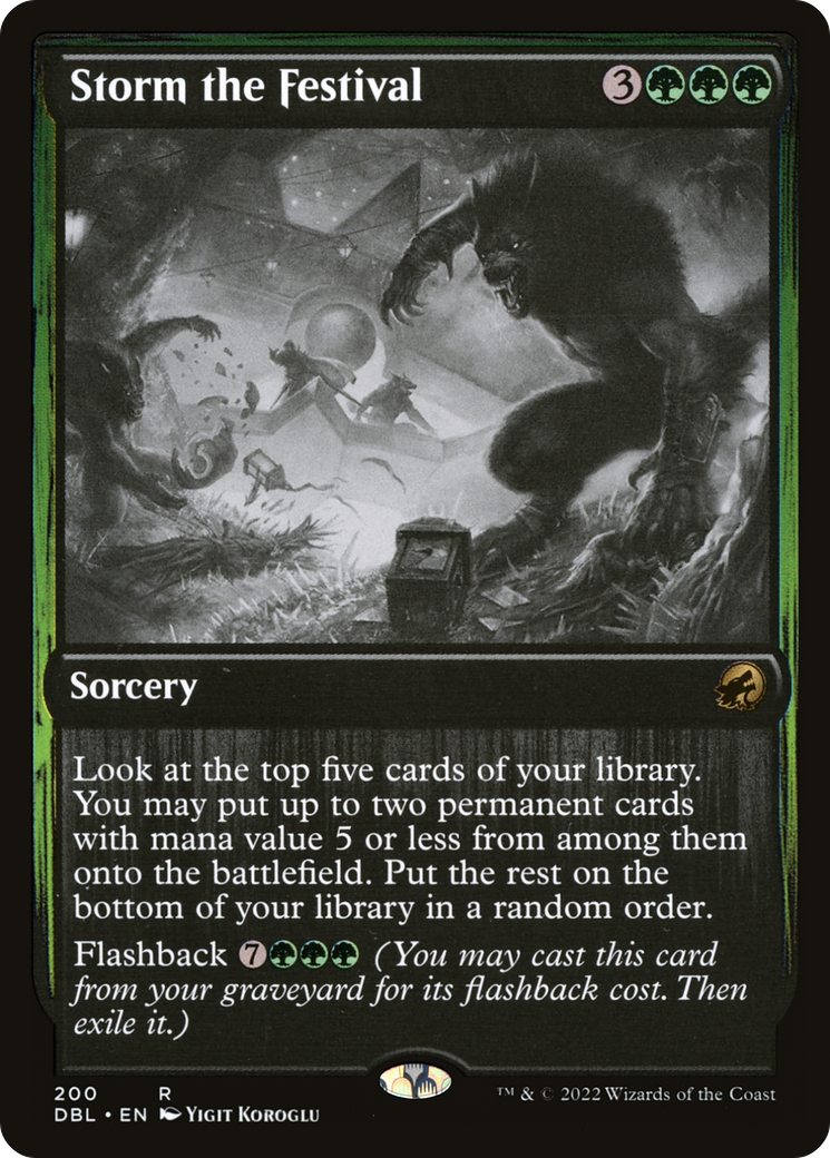 Storm the Festival (DBL-200) - Innistrad: Double Feature