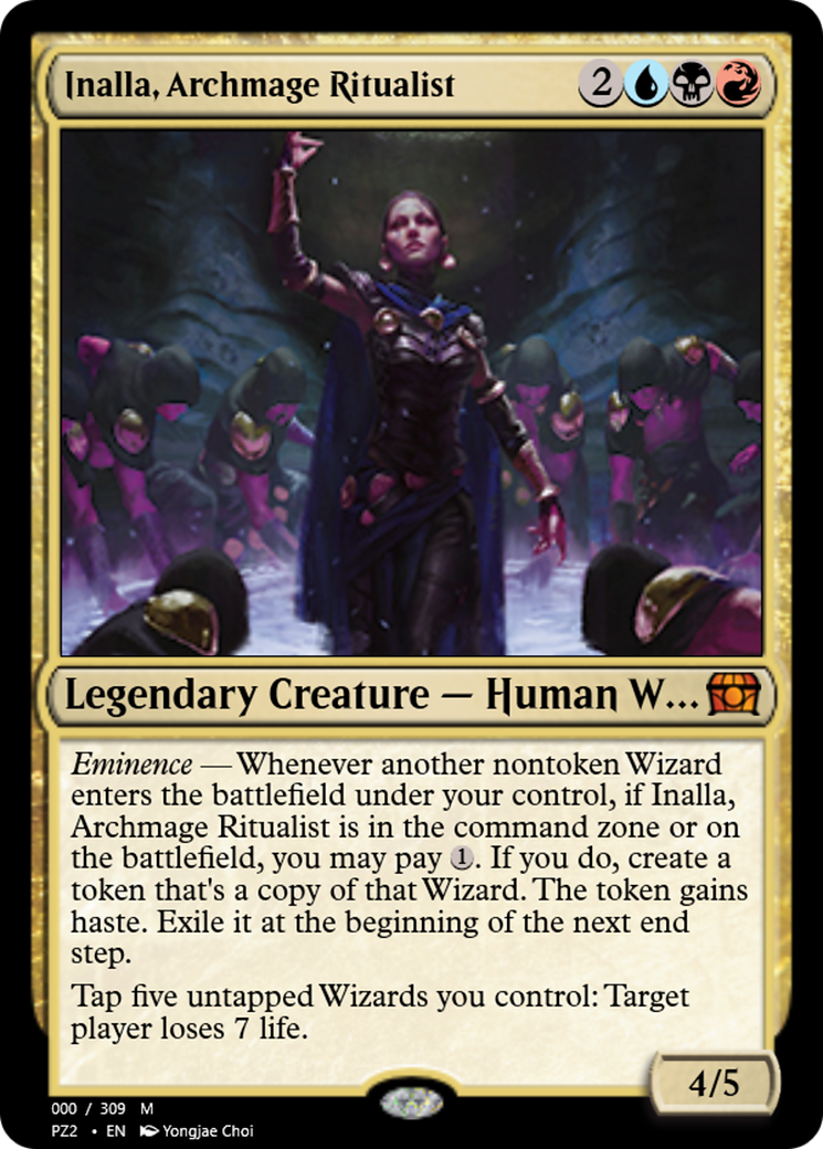 Inalla, Archmage Ritualist (PZ2-65737) - Treasure Chest Foil