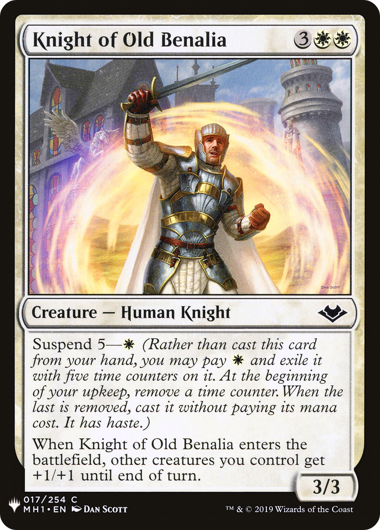 Chevalier du vieux Benalia [Mystery Booster] 