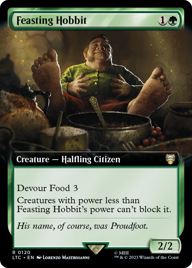 Feasting Hobbit (Extended Art) [Le Seigneur des Anneaux : Contes du Commandant de la Terre du Milieu] 