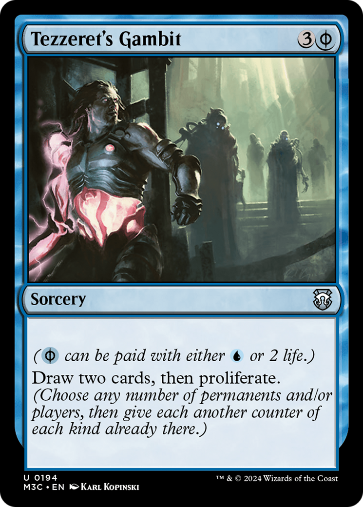 Le Gambit de Tezzeret [Modern Horizons 3 Commander] 