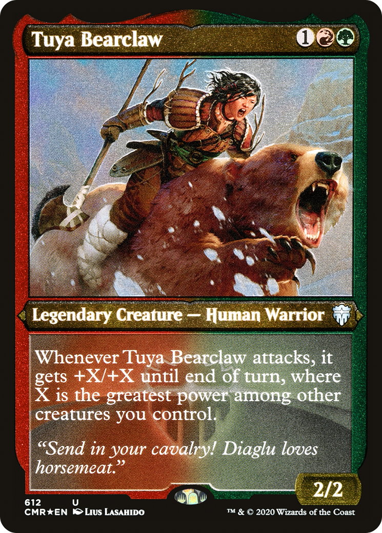 Tuya Bearclaw (gravé) [Commander Legends] 